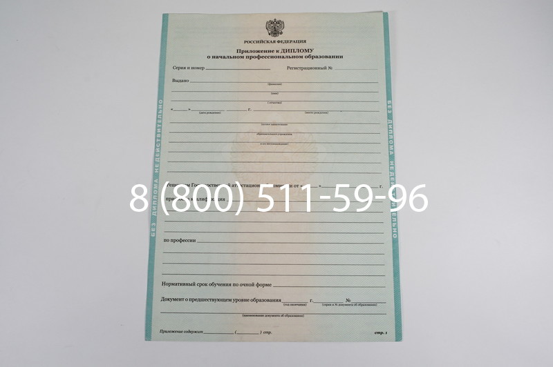 Диплом ПТУ 2014-2024 года в Санкт-Петербурге Диплом ПТУ 2014-2024 года в Санкт-Петербурге