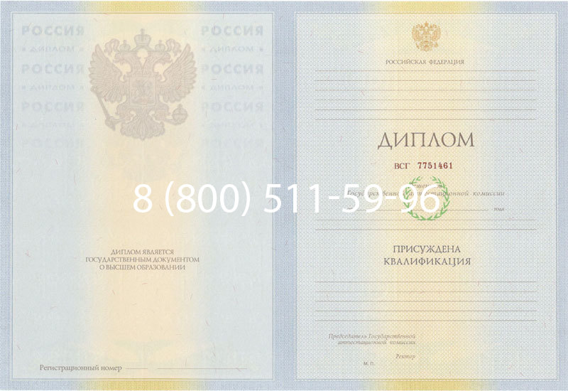 Купить Диплом специалиста 2010-2011 годов в Санкт-Петербурге